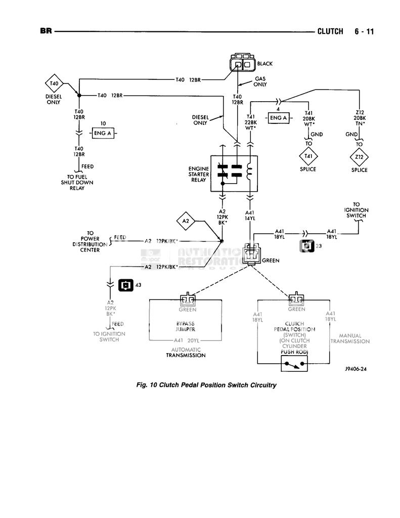 Clutch Switch Wiring Diagram